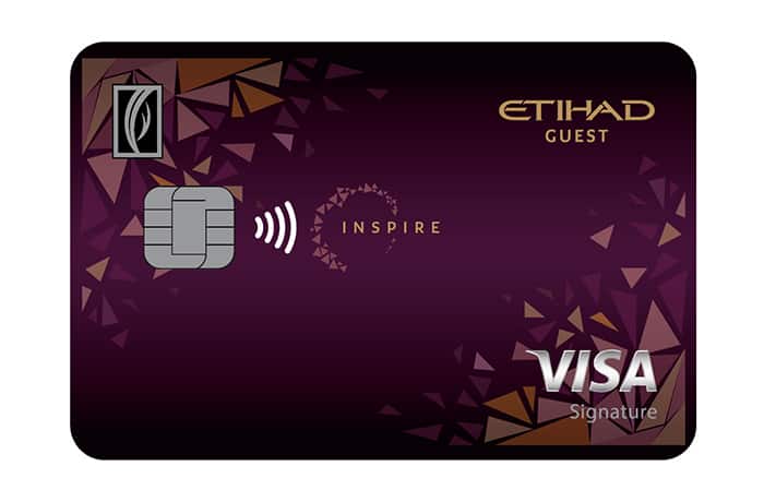 Emirates NBD Etihad Guest Inspire Visa Credit Card