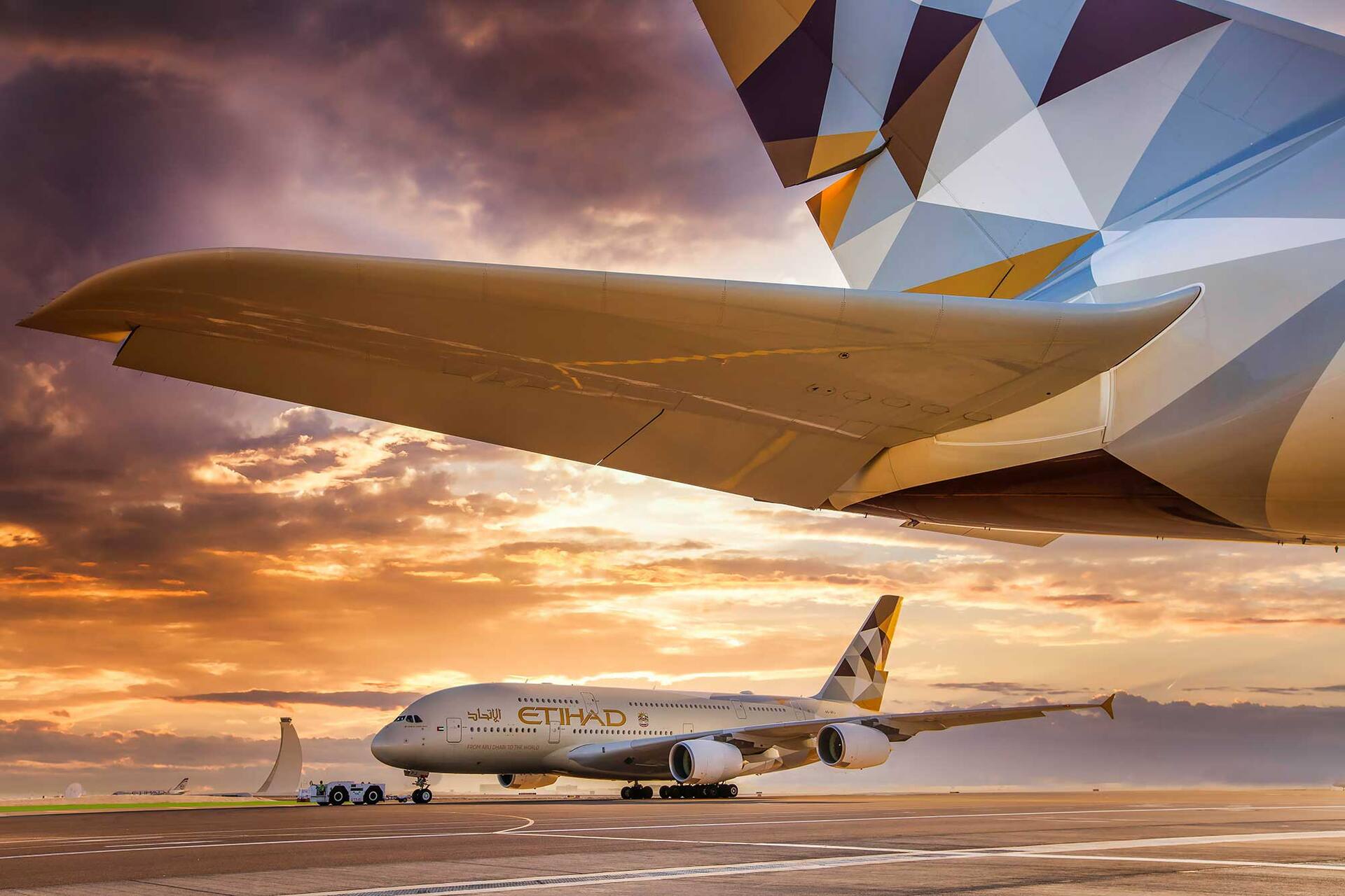 Etihad plane